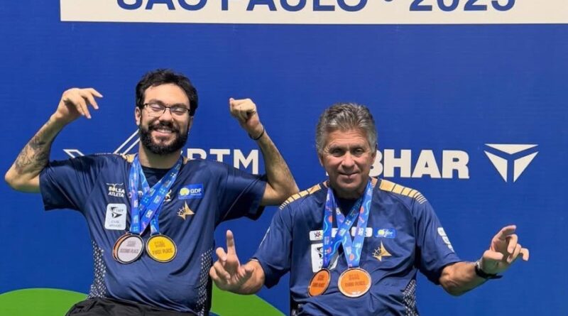 Iranildo Espíndola conquista duas medalhas no Parapan de São Paulo