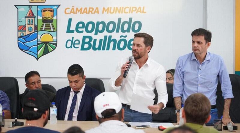 Alego realiza sessões de homenagens em Leopoldo de Bulhões e Gameleira de Goiás