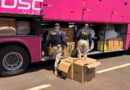 Dois ônibus lotados de mercadorias sem notas fiscais são apreendidos pela PRF na BR-050 em Ipameri, Região da Estrada de Ferro